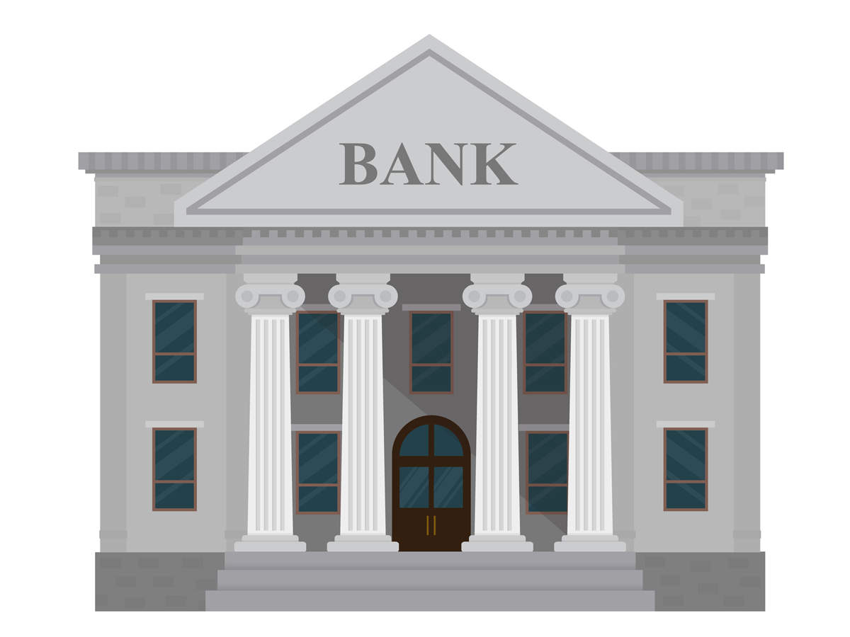 Színes bank clipart
